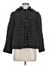 Tibi Checkered-gingham Black Coat Size 6 - photo 1