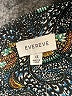 Evereve 100% Polyester Paisley Blue Long Sleeve Blouse Size XS - photo 7