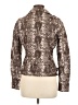 Colleen Lopez Metallic Silver Jacket Size M - photo 2