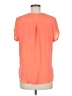 Meraki 100% Polyester Orange Short Sleeve Blouse Size M - photo 2