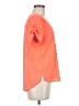 Meraki 100% Polyester Orange Short Sleeve Blouse Size M - photo 4