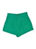 Shein 100% Polyester Solid Green Shorts Size 2 - photo 1