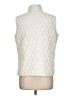 Charter Club 100% Polyester White Vest Size L - photo 2