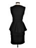 Jonathan Martin Solid Black Cocktail Dress Size M - photo 2