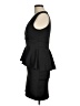 Jonathan Martin Solid Black Cocktail Dress Size M - photo 5