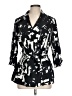Heart Soul Print Black Blazer Size L - photo 1