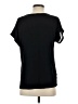 Chico's 100% Polyester Black Short Sleeve Blouse Size Sm (0) - photo 2