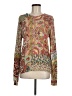 ETRO Paisley Gold Silk Pullover Sweater Size EU (IT) 44 / US 8 - photo 1