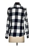Tommy Hilfiger Checkered-gingham Gray Long Sleeve Button-Down Shirt Size S - photo 2