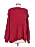 Unbranded 100% Polyester Red Pullover Sweater Size L - photo 1