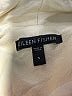 Eileen Fisher 100% Leather Ivory Leather Jacket Size S - photo 6