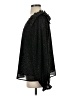Entro 100% Polyester Black Long Sleeve Blouse Size S - photo 5