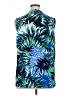 IMAN Tropical Blue Sleeveless Blouse Size 1X (tall) - photo 2