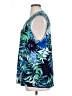 IMAN Tropical Blue Sleeveless Blouse Size 1X (tall) - photo 5