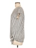Max Studio Stripes Silver Sleeveless T-Shirt Size M - photo 5