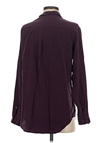 Equipment Long Sleeve Button-Down Shirt (view 2)