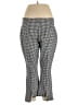 Investments Houndstooth Ivory Active Pants Size XL - photo 1