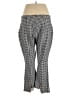 Investments Houndstooth Ivory Active Pants Size XL - photo 2