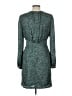 Gianni Bini 100% Polyester Paisley Teal Casual Dress Size 10 - photo 2