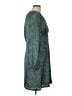 Gianni Bini 100% Polyester Paisley Teal Casual Dress Size 10 - photo 4