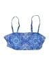 Unbranded Paisley Blue Swimsuit Top Size 1XL - photo 1