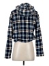 Timing 100% Polyester Plaid Blue Jacket Size S - photo 2