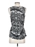 Ann Taylor LOFT Silver Sleeveless Blouse Size XS - photo 2