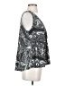 Ann Taylor LOFT Silver Sleeveless Blouse Size XS - photo 4