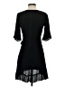 Unbranded 100% Rayon Black Cocktail Dress Size 14 - photo 2