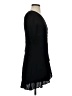 Unbranded 100% Rayon Black Cocktail Dress Size 14 - photo 4