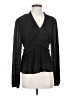 DR2 100% Polyester Black Long Sleeve Blouse Size S - photo 1