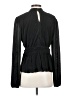 DR2 100% Polyester Black Long Sleeve Blouse Size S - photo 2