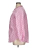 Talbots 100% Cotton Polka Dots Pink Long Sleeve Blouse Size 0X - photo 5