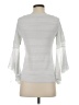 White House Black Market Silver Pullover Sweater Size XS - photo 2