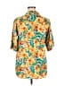 Unbranded Tropical Yellow Short Sleeve Blouse Size EU 46 / US 16 - photo 2