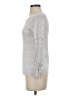 White House Black Market Silver Pullover Sweater Size XS - photo 5
