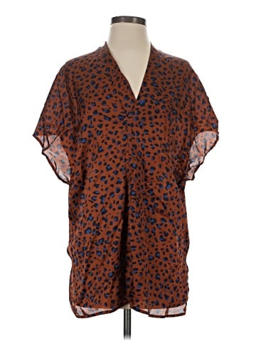 Adrienne Short Sleeve Blouse (view 1)