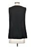Ann Taylor 100% Polyester Gray Sleeveless Top Size S - photo 2