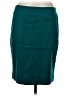 Ann Taylor Solid Teal Formal Skirt Size 6 - photo 1