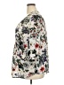 dalia 100% Polyester Floral Ivory 3/4 Sleeve Blouse Size 2X - photo 5