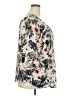 dalia 100% Polyester Floral Ivory 3/4 Sleeve Blouse Size 2X - photo 4