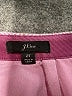 J.Crew 100% Wool Tweed Burgundy Wool Skirt Size 2 (tall) - photo 4