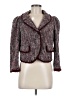 Eccoci Tweed Burgundy Blazer Size 6 - photo 1