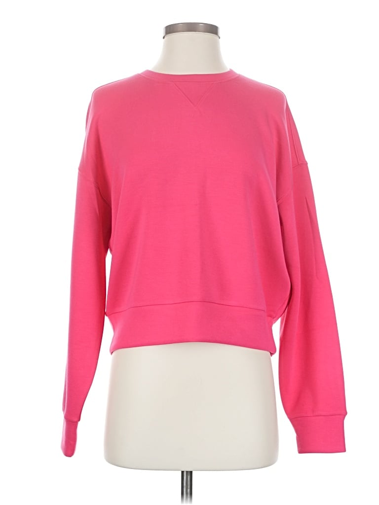 Pre-owned Spanx Sweatshirt In Pink