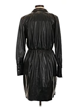 chinese dress ladies Calvin Klein Womens Solid Faux Leather Sheath Dress Black 6 at Amazon  Women's Clothing store