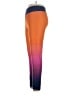 Lily by Firmiana Color Block Orange Active Pants Size XL - photo 5