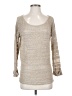 Splendid Metallic Silver Pullover Sweater Size S - photo 1