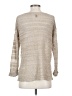 Splendid Metallic Silver Pullover Sweater Size S - photo 2