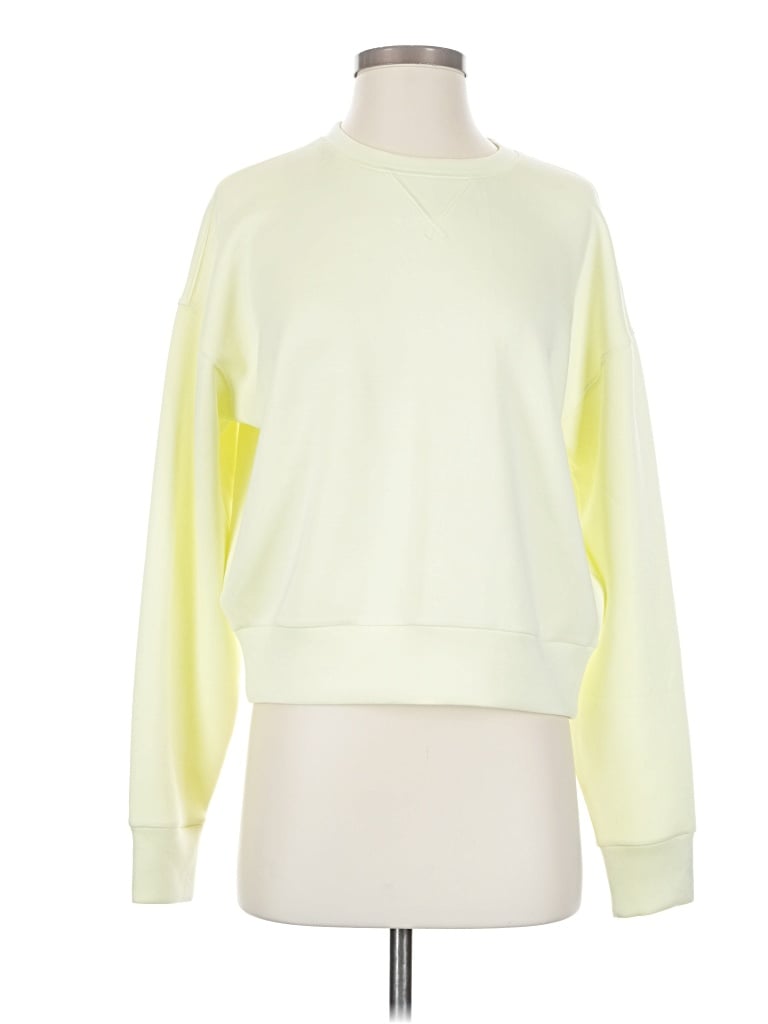 Pre-owned Spanx Sweatshirt In Yellow