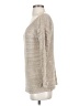 Splendid Metallic Silver Pullover Sweater Size S - photo 5